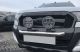 Front Bumper Light Bar + 7in Round LED Spots For Isuzu D-Max Rodeo 2016 - 2021