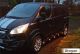 To Fit 2013 - 2018 Ford Transit / Tourneo Custom SWB Black Side Bars + White LEDs x10