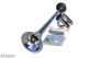 To Fit Scania Volvo DAF MAN Iveco Chrome Air Horn Trumpet + 63mm Light Clamps