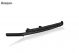 Double Front Spoiler Bar + Slim LEDs For Isuzu D-Max / Rodeo 2012 - 2016 BLACK