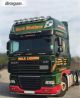 Roof Light Bar + Flush LEDs + Jumbo Spots x4 + Clear Lens Beacon x2 - TYPE B For DAF XF 105 SuperSpace Cab Stainless 
