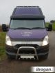 Roof Bar A + LEDs For Iveco Daily Flat 2006 - 2014 Van Front Stainless Steel