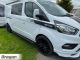 Black Running Boards MY3 For Ford Transit Tourneo Custom LWB 2018 - 2023