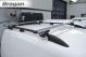 Roof Rails BLACK + Cross Bars SILVER For Peugeot Partner / Rifter SWB 2019+