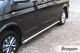 Side Bars + Amber LEDs x4 For Volkswagen VW Transporter T5 LWB 2004 - 2015
