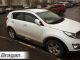 To Fit 2010 - 2016 Kia Sportage Smoked Window Deflectors - Adhesive