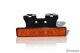 24v Amber Slim LED Side Marker Light + Bracket