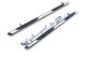 Side Bars + 4 Step Pads + White LEDs For Ford Kuga 2016 - 2019