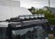 To Fit MAN TGM / TGL Roof Light Bar A + Flush LEDs + Jumbo Spots x4 + Clear Lens Beacon x2 - BLACK