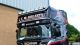 To Fit Pre 2009 Scania P, G, R Series Topline Roof Light Bar + Slim LEDs + Jumbo Spots x6 + Clear Lens Beacon x2