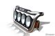 Grill Light Bar D + Step Pads + Side LEDs For MAN TGX 