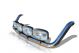 Roof Bar + Spots + LEDs For Vauxhall Opel Movano 2010 - 2021 Medium High