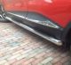 Side Bars + Amber LEDs + Step Pads For Renault Captur 2013 - 2019 4x4