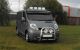Roof Bar A + LED Spots x4 + LEDs x5 For Peugeot Expert Tepee 2007 - 2016 Front