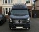 Black Roof Bar C + LED + LED Spot For Renault Master 2024+ Medium High