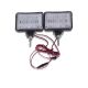 24v Clear Lens LED Strobe Flashing Lights Beacons For Lorry Trucks Car