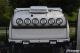 Roof Bar + LEDs + Round Black Spots For Mercedes Actros MP5 2019+ Stream Space - BLACK