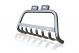 2024+ Peugeot Partner / Rifter A Bar / Bull Bar + Rectangle Chrome Spots x2 - Detachable