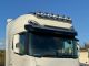 Visor Bar + LEDs For DAF XF XG XG+ Chrome Stainless Steel