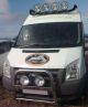 Black Roof Bar + LED + Spots For Saic Maxus Deliver 9 Medium High