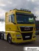 Roof Bar + Jumbo Spots  +LEDs + Amber Lens Beacons + Air Horns + Clamps For MAN TGX 2015-2023 Euro6 XLX Cab - BLACK