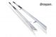 Side Bars 4 Step Pads Tapered Ends 3'' For Fiat Ducato LWB 2007 - 2014