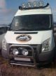 Black Roof Bar + LEDs For Ford Transit MK9 Medium High 2021+