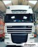 Visor Light Bar + LEDs For DAF XF 106 2013 - 2019 Super Space Cab - BLACK