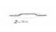 Rear Bumper Bar-Curved For Nissan Primastar 2022+ Stainless