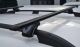Black Locking Cross Bars + T Pieces For Ford Transit Tourneo Connect 2014 - 2024