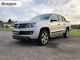 Double Spoiler Bar - Type B + Slim LEDs For Volkswagen Amarok 2016 - 2023 BLACK