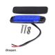 Dual Voltage 12v 24v Super Slim Blue LED Marker Light For Truck Trailer Van 4x4 Car