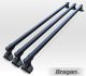 Roof Rack 3 Bar For Universal Big Van System - BLACK