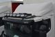Black Roof Light Bar + LEDs For Volvo FMX Low Standard Sleeper 2021+ Stainless Steel