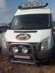 Black Roof Bar C + LEDs + Spots For Renault Master 2024+ Medium High