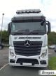 Roof Bar + LED Spots + Beacons For Mercedes Actros MP4 2012+ Giga Space - BLACK