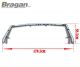 Roof Light Bar B + Slim LEDs + Jumbo Spots + Amber Lens Beacon For Mercedes Actros MP5 2019+ Giga Space Cab