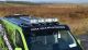 Black Roof Bar B + Clamps + Spots + LEDs For Renault Master 2018-2024 Flat Low