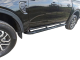 Black Side Bars  - CURVED For Ford Ranger 2023+