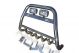 Bull Bar + Rectangle Spots For Renault Trafic 2014 - 2022 - Detachable Center Logo Plate