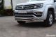 Double Spoiler Bar + Slim LEDs For Volkswagen Amarok 2010 - 2016