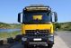 Roof Bar A + Spots + LEDs + Clear Beacons + Air Horns + Clamps For Mercedes Arocs Low - BLACK