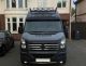 Black Roof Bar + LEDs + Jumbo Spot Lamps For Vauxhall Opel Movano 2021+