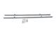 Side Bars + Down Lights For Citroen Dispatch LWB 2007 - 2016