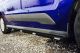 Black Side Bars + White LEDs For Nissan Kubistar 1997-2007