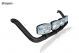Roof Light Bar + Clamps + Spots For Citroen Jumper Relay 2007-2014 BLACK