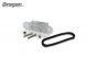 12 / 24v Amber Flush LED Marker Light