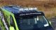 Roof Bar B + Jumbo LED Spots + LEDs For Renault Master 2003 - 2010 Flat Low