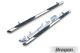 Side Bars Pair + 4 Step Pads Tapered Ends For Renault Captur SWB 2018 - 2020