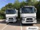 Grill Light Bar E + Jumbo LED Spots x4 + White LEDs For Renault C Range Standard Cab 2013+ BLACK